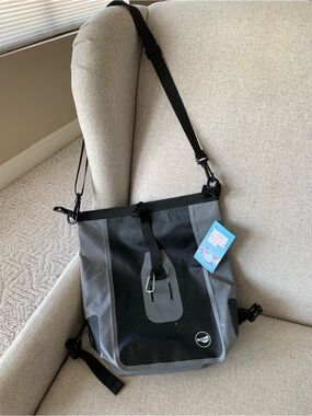 Water proof Crossbody Bag Black & Gray